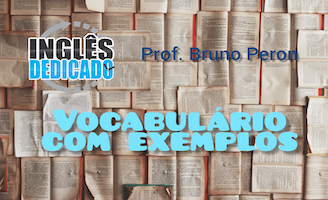 Vocabulário com exemplos